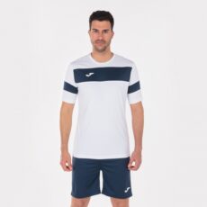 Academy t-shirt - hvid/marineblå - str. XS